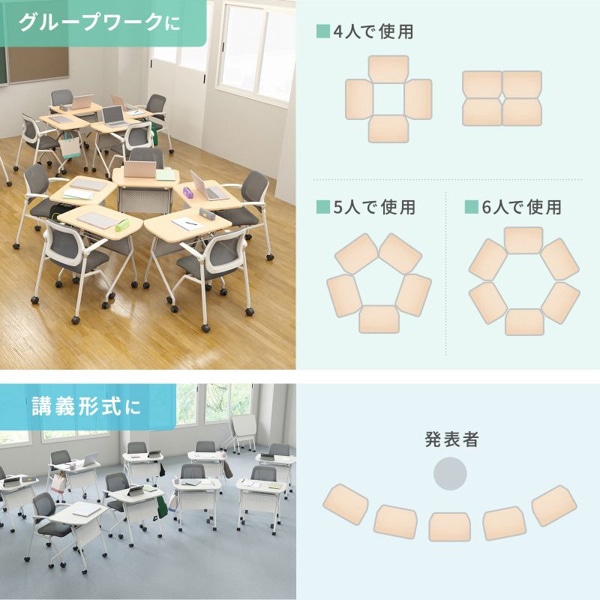 サンワサプライ フォールディングデスク W730×D500mm ホワイト／ホワイト FLD-7350W 1個（ご注文単位1個）【直送品】