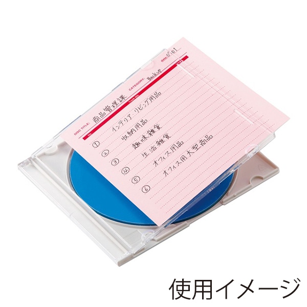サンワサプライ 手書き用インデックスカード ピンク 20枚入 JP-IND6P 1束（ご注文単位1束）【直送品】