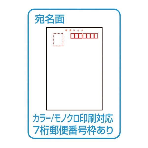 サンワサプライ インクジェットプリンタ用紙 光沢はがき 120枚入 JP-DHK120KN 1個（ご注文単位1個）【直送品】