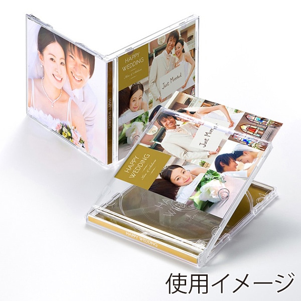 サンワサプライ インクジェット 標準ケース用インデックスカード フォト光沢 10セット分 JP-INDGKN 1個(ご注文単位1個)【直送品】