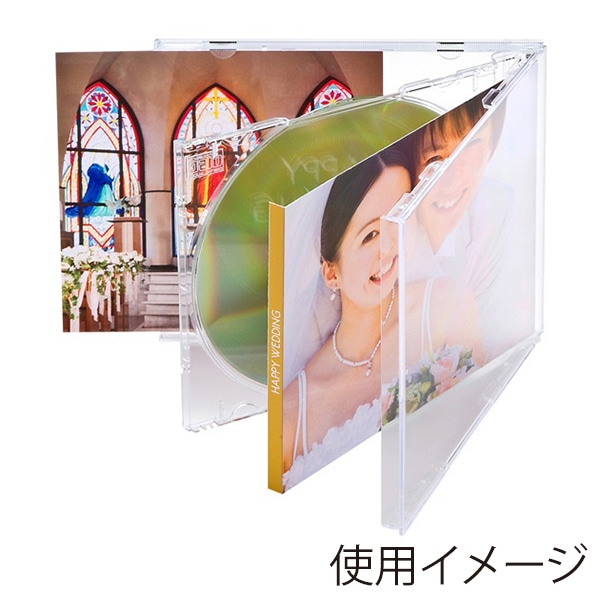 サンワサプライ インクジェット 標準ケース用インデックスカード フォト光沢 10セット分 JP-INDGKN 1個（ご注文単位1個）【直送品】