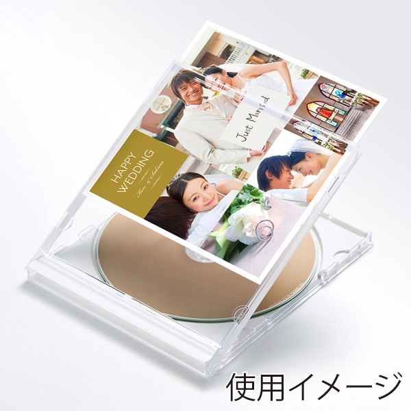 サンワサプライ プラケース用インデックスカード フォト光沢 20枚入 JP-IND14GKN 1個(ご注文単位1個)【直送品】