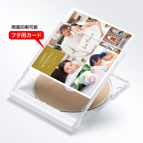 サンワサプライ プラケース用インデックスカード フォト光沢 20枚入 JP-IND14GKN 1個(ご注文単位1個)【直送品】