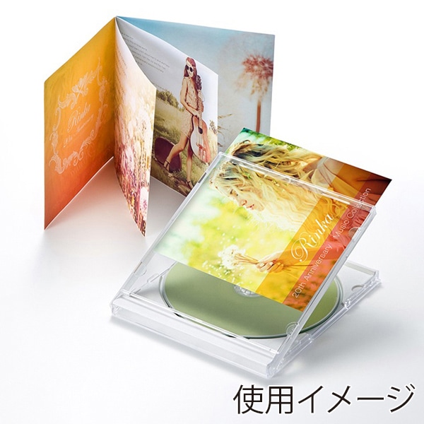 サンワサプライ 2つ折りインデックスカード 薄手・つやなしマット カード20枚分 JP-IND8N 1個(ご注文単位1個)【直送品】