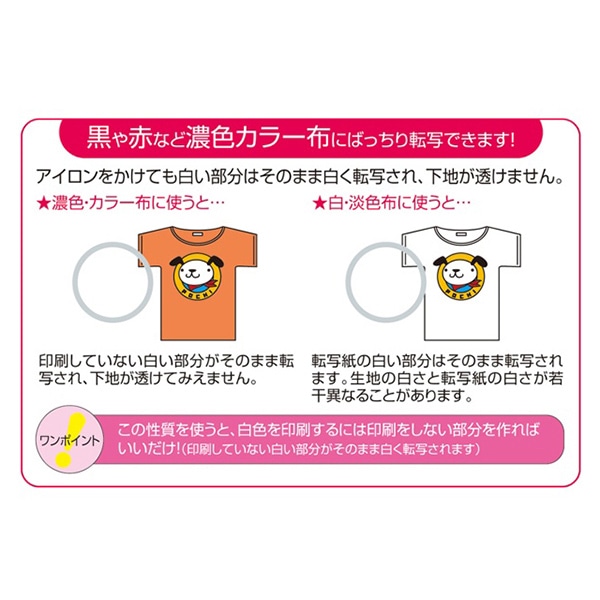 サンワサプライ カラーレーザー用アイロン転写紙 カラー布用 A4 3シート LBP-TPRCLN 1個（ご注文単位1個）【直送品】