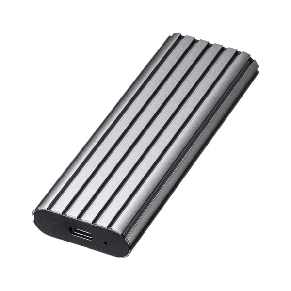 サンワサプライ M.2NVMe／USB3.2Gen2 変換ケース USB-CVNVM1 1個（ご注文単位1個）【直送品】