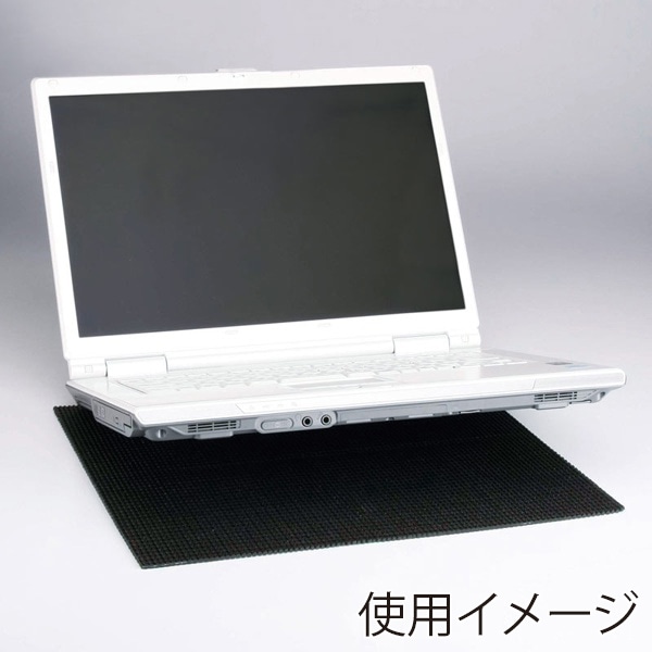 サンワサプライ 耐震ノートパソコンマット QL-10N 1個(ご注文単位1個)【直送品】