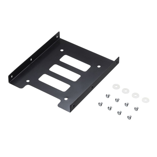 サンワサプライ 2.5インチHDD/SSD変換マウンタ 3.5インチベイ用 TK-HD1 1個(ご注文単位1個)【直送品】