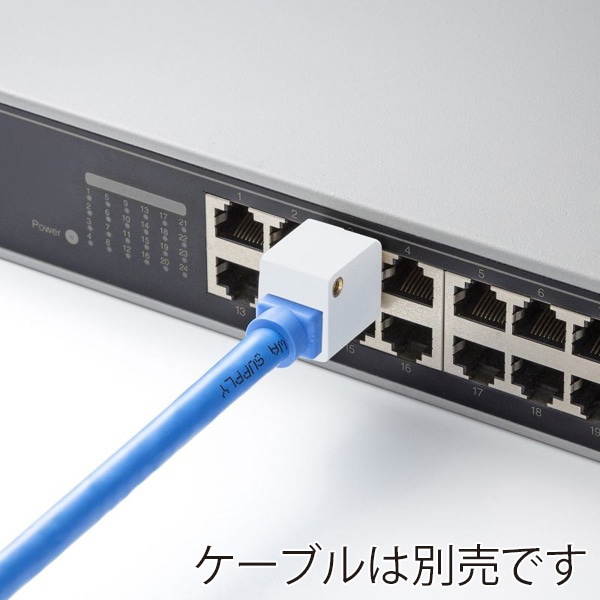 サンワサプライ LANケーブルロック SL-93 1個(ご注文単位1個)【直送品】