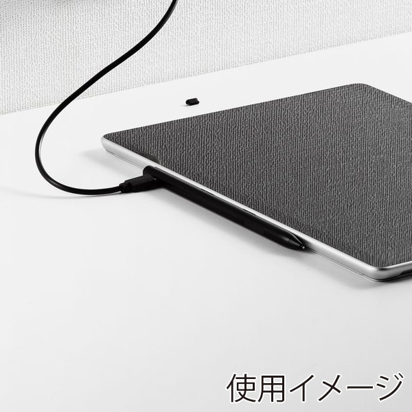 サンワサプライ Surface専用 充電式極細タッチペン ブラック PDA-PEN57BK 1個（ご注文単位1個）【直送品】