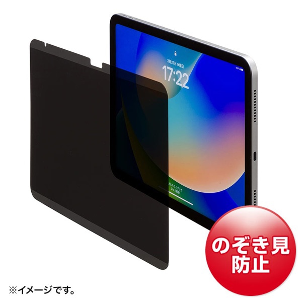 サンワサプライ 液晶保護フィルム iPad用 のぞき見防止 11インチ／10.9インチ LCD-IPAD109PF 1個（ご注文単位1個）【直送品】