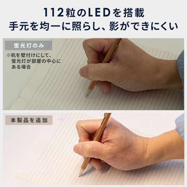 サンワサプライ LEDデスクライト フレキシブルアーム LED-DESK3BK 1個（ご注文単位1個）【直送品】