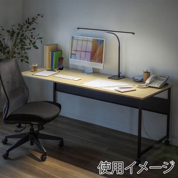 サンワサプライ LEDデスクライト フレキシブルアーム LED-DESK3BK 1個（ご注文単位1個）【直送品】