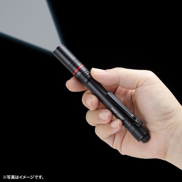 サンワサプライ ペン型ライト ロングタイプ LED-PEN3BK 1個（ご注文単位1個）【直送品】