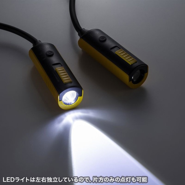 サンワサプライ LEDネックライト USB充電式 LED-NECK1 1個（ご注文単位1個）【直送品】