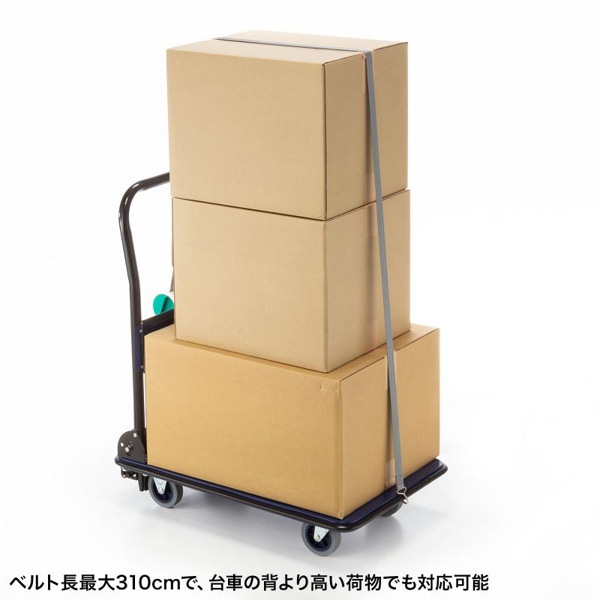 サンワサプライ 台車荷落下防止ベルト QL-E100 1個（ご注文単位1個）【直送品】