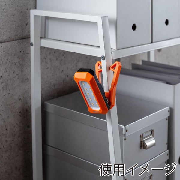 サンワサプライ 充電式LED作業灯 フック+磁石固定 LED-WL1 1個（ご注文単位1個）【直送品】