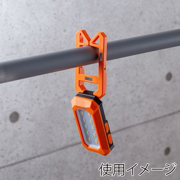 サンワサプライ 充電式LED作業灯 フック+磁石固定 LED-WL1 1個（ご注文単位1個）【直送品】