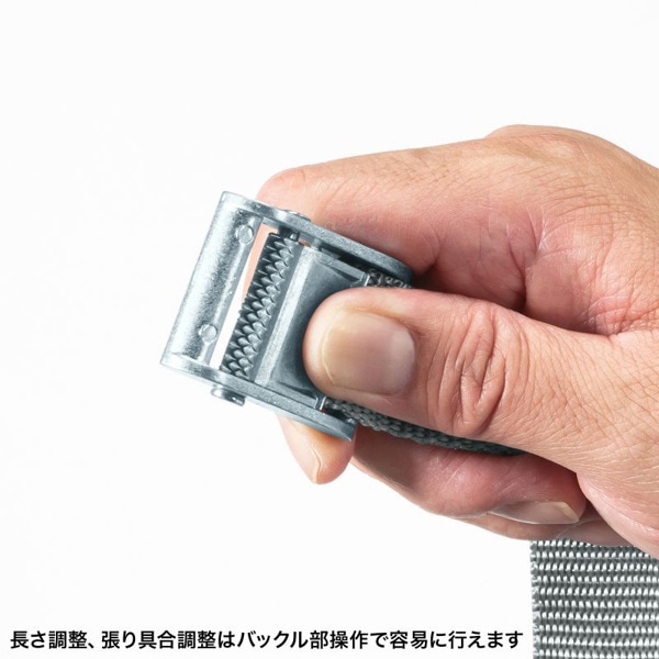 サンワサプライ パレット荷締めベルト 6m×2本入 QL-E103 1個(ご注文単位1個)【直送品】