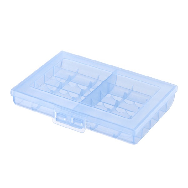 サンワサプライ 電池ケース 単3形・単4形対応 ブルー DG-BT5BL 1個（ご注文単位1個）【直送品】