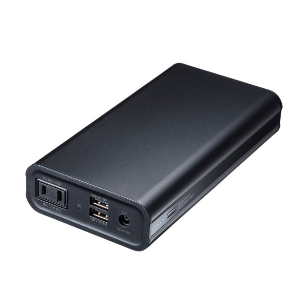 サンワサプライ モバイルバッテリー AC・USB出力対応 BTL-RDC16 1個（ご注文単位1個）【直送品】