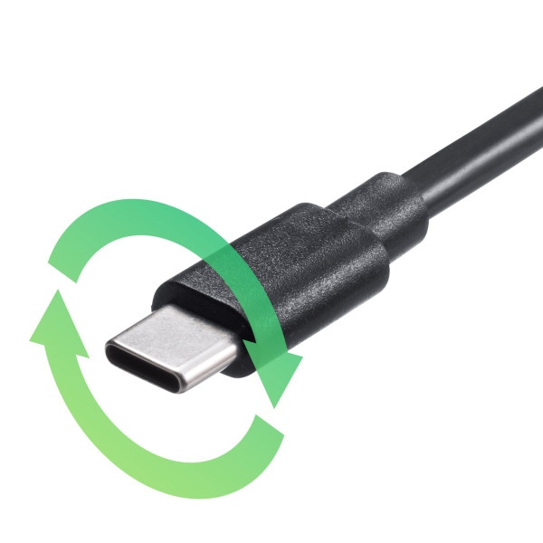 サンワサプライ USB Type-C ケーブル一体型AC充電器 5V/3A ACA-IP103BK 1個(ご注文単位1個)【直送品】