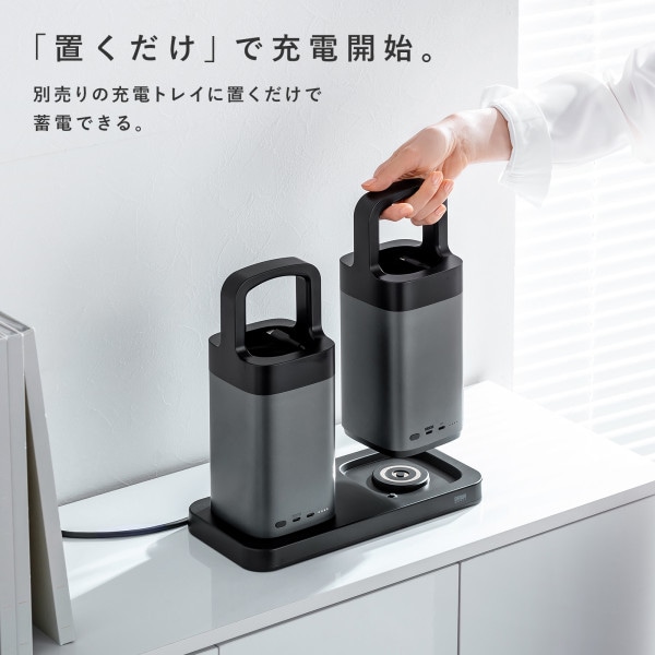 サンワサプライ USB PD対応 ハンドル一体型モバイルバッテリー 67000mAh BTL-RDC36 1個(ご注文単位1個)【直送品】