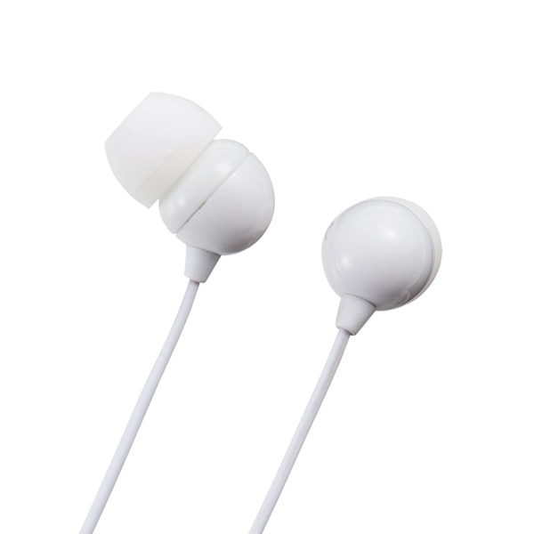 サンワサプライ ステレオイヤホン MM-HP117W 1個（ご注文単位1個）【直送品】