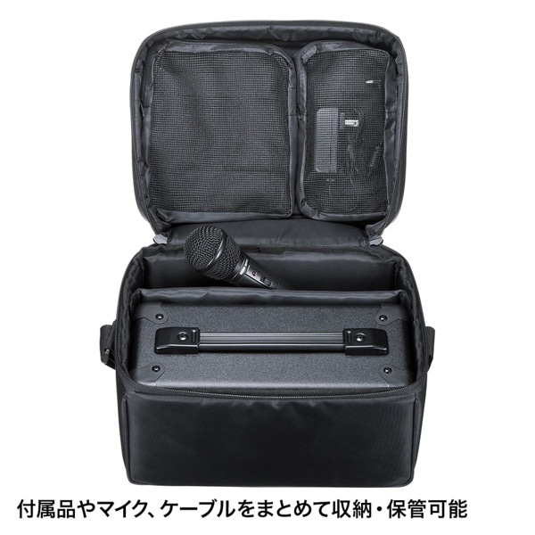 サンワサプライ 拡声器スピーカー ワイヤレスマイク付き MM-SPAMP4 1個(ご注文単位1個)【直送品】