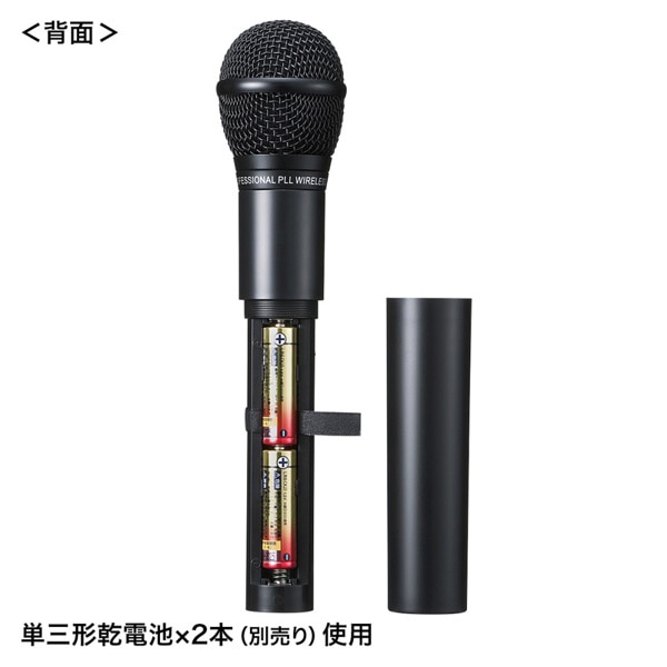 サンワサプライ ワイヤレスマイク MM-SPAMP4／7用 MM-SPHMW4 1個（ご注文単位1個）【直送品】