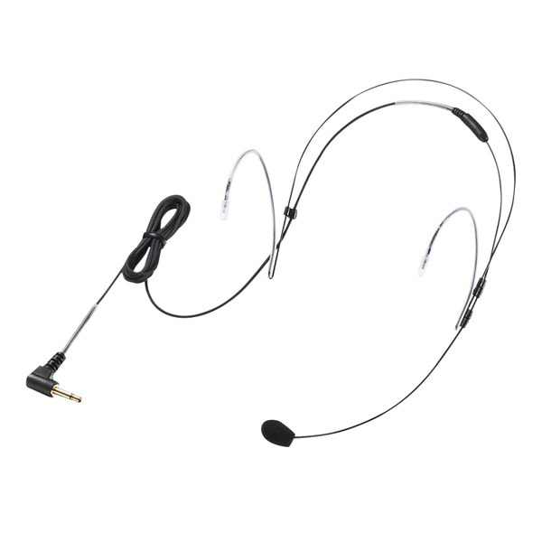 サンワサプライ 防水ヘッドマイク 有線タイプ MM-SPAMP6用 MM-SPAMP6HM 1個(ご注文単位1個)【直送品】