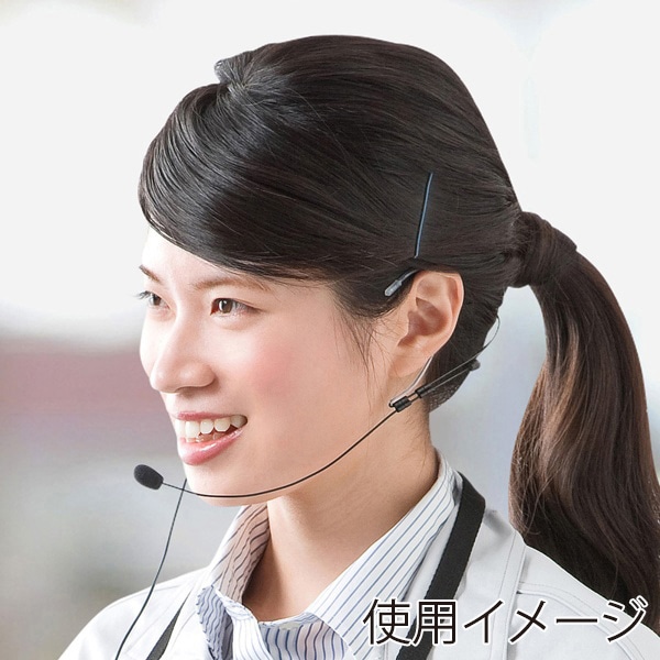 サンワサプライ 防水ヘッドマイク 有線タイプ MM-SPAMP6用 MM-SPAMP6HM 1個(ご注文単位1個)【直送品】