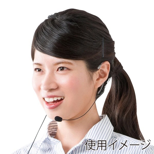 サンワサプライ 防水ヘッドマイク 有線タイプ MM-SPAMP6用 MM-SPAMP6HM 1個(ご注文単位1個)【直送品】