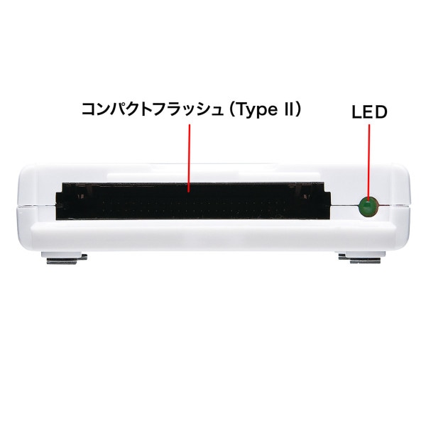 サンワサプライ UDMA CFカードリーダライタ ADR-CFU2H 1個(ご注文単位1個)【直送品】