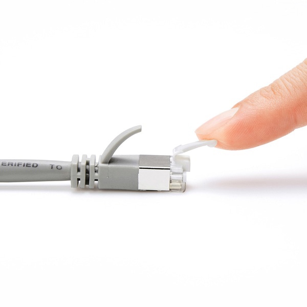 サンワサプライ STPLANケーブル ツメ折れ防止 カテゴリ5e 5m ライトグレー KB-STPTS-05 1個（ご注文単位1個）【直送品】