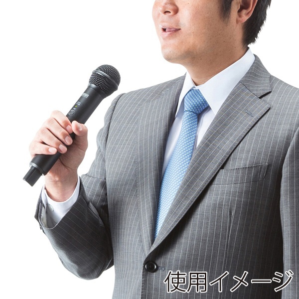 サンワサプライ ワイヤレスマイク MM-SPAMP8用 MM-SPHMW5 1個(ご注文単位1個)【直送品】