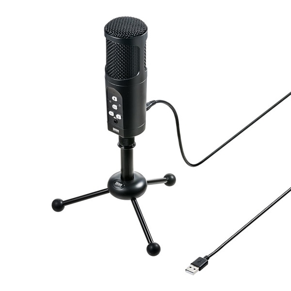 サンワサプライ WEB会議高感度USBマイク ブラック MM-MCU05BK 1個(ご注文単位1個)【直送品】