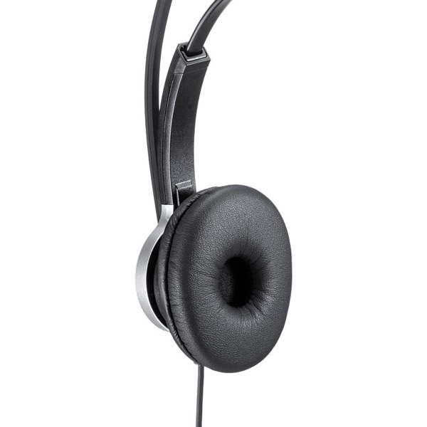 サンワサプライ 電話用ヘッドセット 両耳タイプ MM-HSRJ01 1個(ご注文単位1個)【直送品】