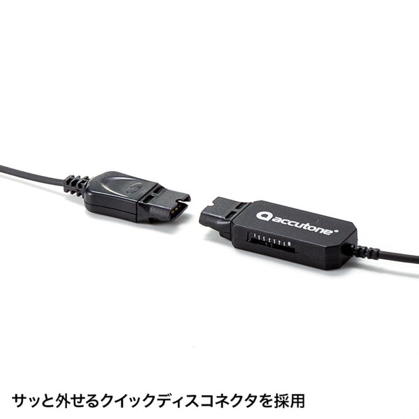 サンワサプライ 電話用ヘッドセット 両耳タイプ MM-HSRJ01 1個(ご注文単位1個)【直送品】