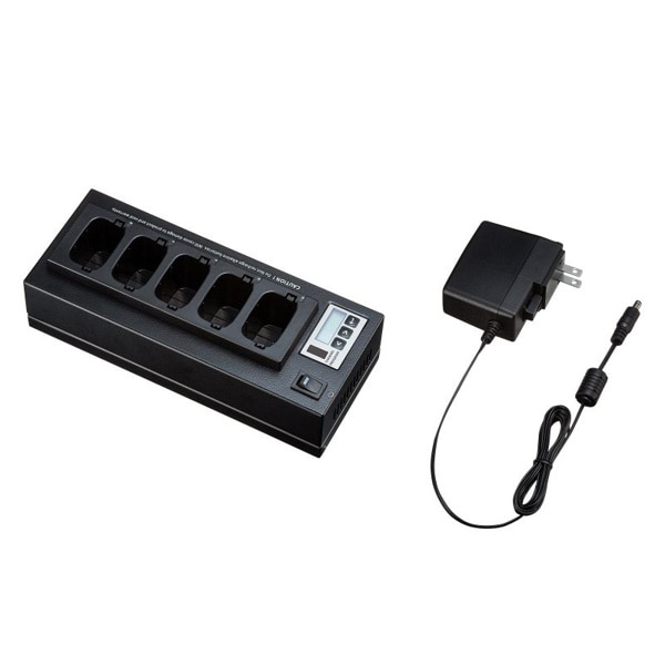 サンワサプライ ワイヤレスガイド用充電器 5台用 MM-WGS2-CL5 1個(ご注文単位1個)【直送品】