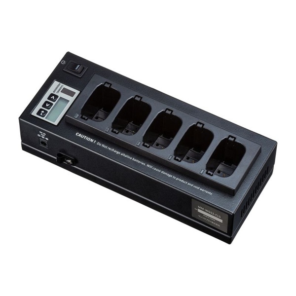 サンワサプライ ワイヤレスガイド用充電器 5台用 MM-WGS2-CL5 1個(ご注文単位1個)【直送品】