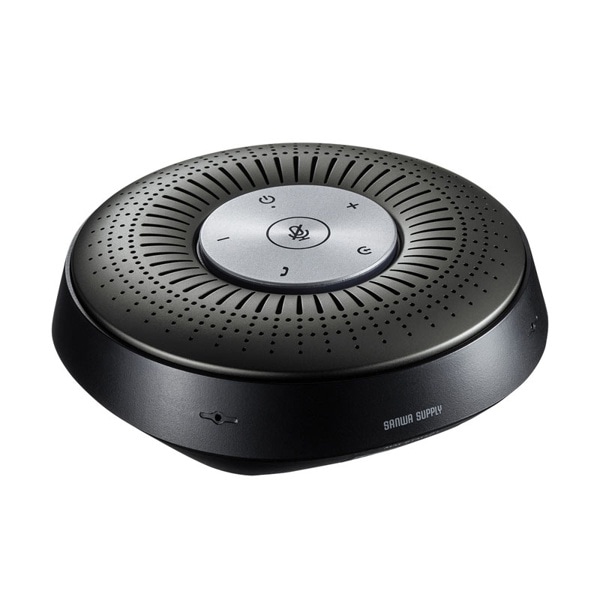サンワサプライ Bluetooth 会議スピーカーフォン MM-BTMSP1 1台（ご注文単位1台）【直送品】