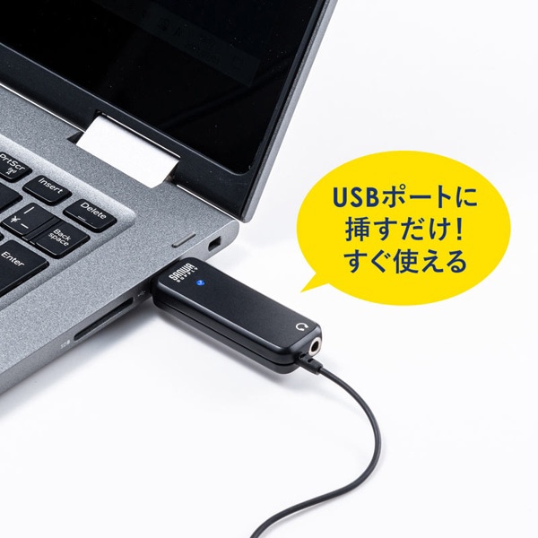 サンワサプライ 高性能USBピンマイク 無（全）指向性 ブラック MM-MCU12BK 1個（ご注文単位1個）【直送品】