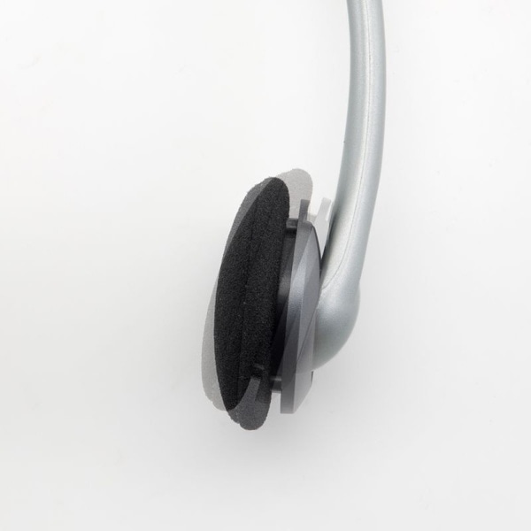 サンワサプライ USBヘッドセット オーバーヘッド両耳 シルバー MM-HSUSB16SVN 1個（ご注文単位1個）【直送品】