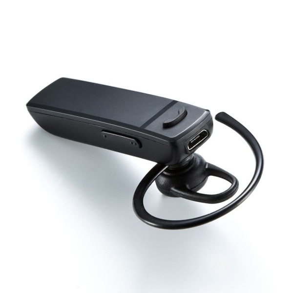 サンワサプライ Bluetooth モノラルヘッドセット MM-BTMH37BKN 1個（ご注文単位1個）【直送品】