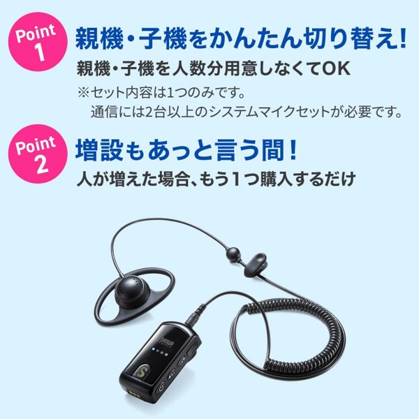 サンワサプライ ワイヤレスガイドシステム MM-WGS4 1個(ご注文単位1個)【直送品】