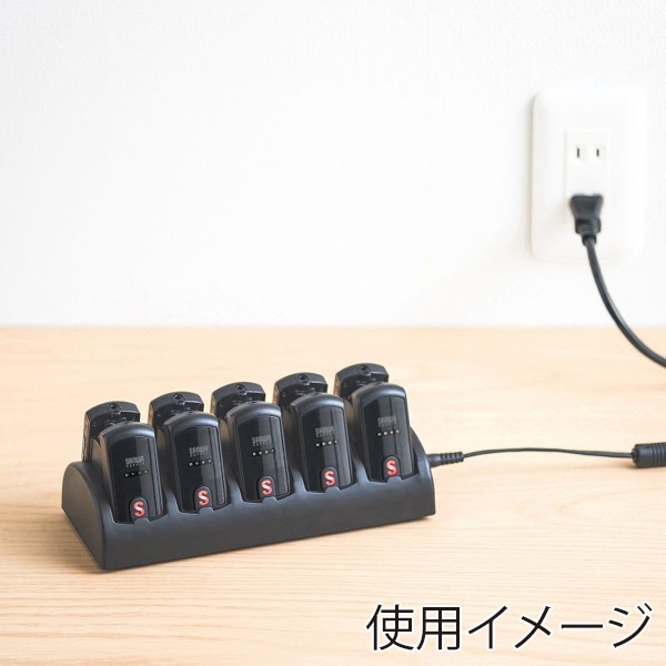 サンワサプライ ワイヤレスガイド用10台充電器 MM-WGS4用 MM-WGS4-CL1 1個（ご注文単位1個）【直送品】