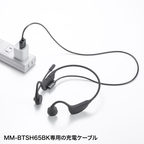 サンワサプライ 充電ケーブル MM-BTSH65BK専用 P-BT-KB1 1個（ご注文単位1個）【直送品】