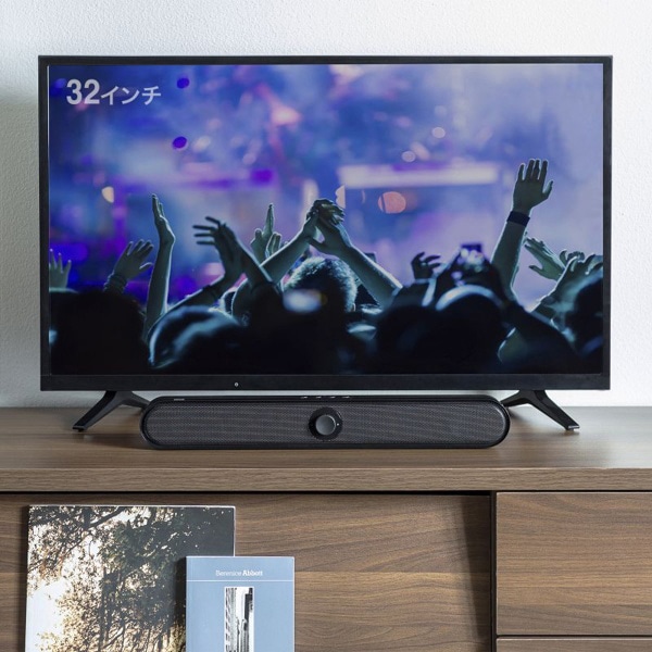 サンワサプライ スリムサウンドバースピーカー Bluetooth対応 MM-SPSBA4 1個（ご注文単位1個）【直送品】