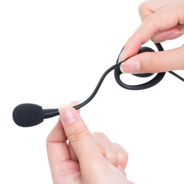 サンワサプライ ガイドシステム用ヘッドセット イヤーフック型 MM-WGS4用 MM-WGS4-HS3 1個（ご注文単位1個）【直送品】